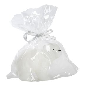 Figurlys - Isbjrn, Hvid