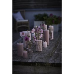 Lene Bjerre rustik lys 20 cm pudder