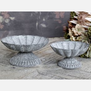 Opsats p fod i antique zink