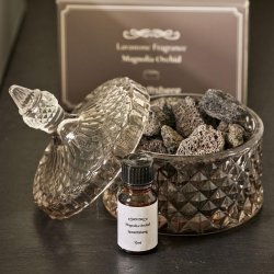 Duft diffuser med lavasten, magnolia