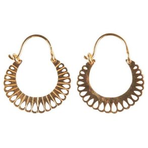 reringe messing guldbelagt Iris