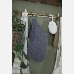 Toilettaske quiltet purple ash