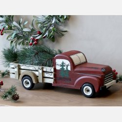 Vintage Bil m. juletr