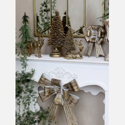 Sljfe til ophng, messingfarvet jern