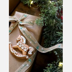 Julekager til ophng st af 3, hus