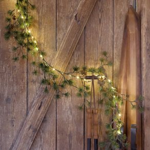Chic Antique, cederranke m/LED lys