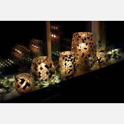 Chic Antique, cederranke m/LED lys