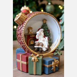 No�l Julekugle m. deko og LED