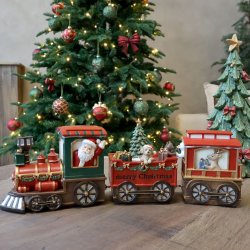 No�l Juletog m. 2 vogne og LED