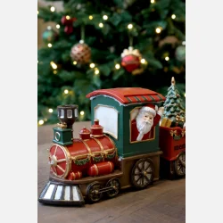 No�l Juletog m. 2 vogne og LED