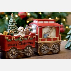 No�l Juletog m. 2 vogne og LED