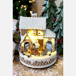 No�l Spilled�se m. LED, peberkage