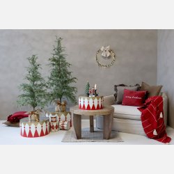 Tromme m. spejl s�t af 3