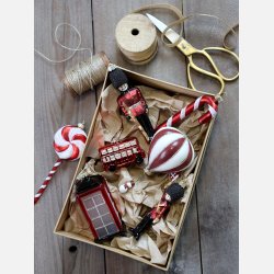 Luftballon m. snemand til ophng