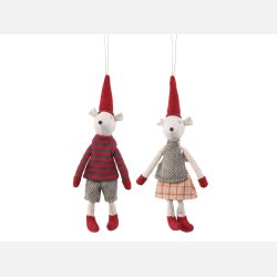 St med Noa &amp; Noel Julemus m. magnet