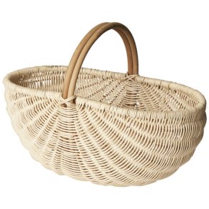 Lauring, Aika kurv i rattan Natur