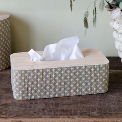 Amilly ske i bambus til servietter, opal