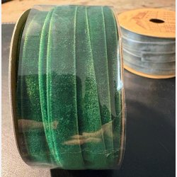 Gavebnd 10 m velour, grn