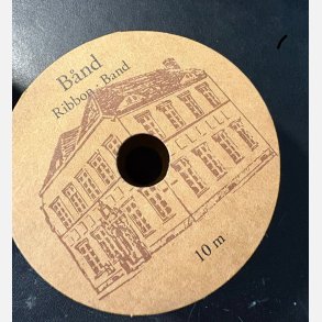 Gavebnd 10 m velour, brun