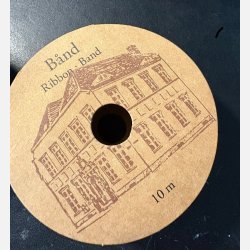 Gavebnd 10 m velour, grn