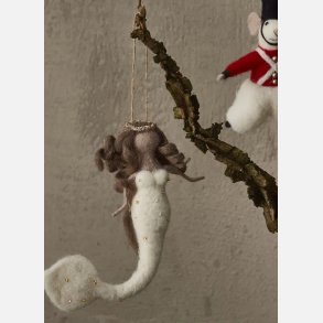 Havfrue i filt til ophng