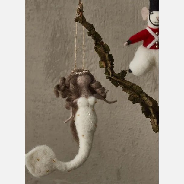 Havfrue i filt til ophng