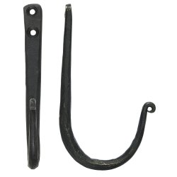 Knage enkelt konisk hndlavet, sort jern