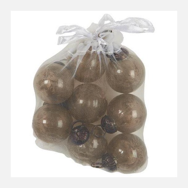 Pose m/8 ens julekugler mini 