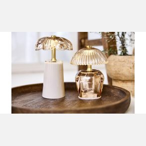 Lampe Bloom LED m 6H timer, sand, 