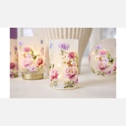 Glas LED Konval, lyserd