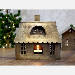 Lyshus, i  antique messing