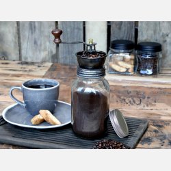 Kaffekvrn m. ekstra lg