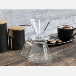 Kaffekolbe m. filter holder