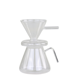 Kaffekolbe m. filter holder