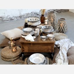 Marrakech Krus hndmalet