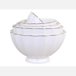 Ars Latteskl m. guld stribe st af 5