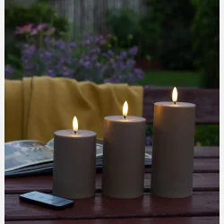 3 S�T UDEND�RS lys, sand store