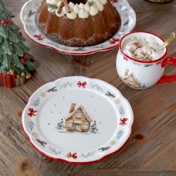 Chalet de N�el Frokosttallerken