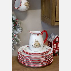 Chalet de N�el Frokosttallerken