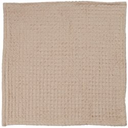 Klud Liseleje m/vaffelmnster beige