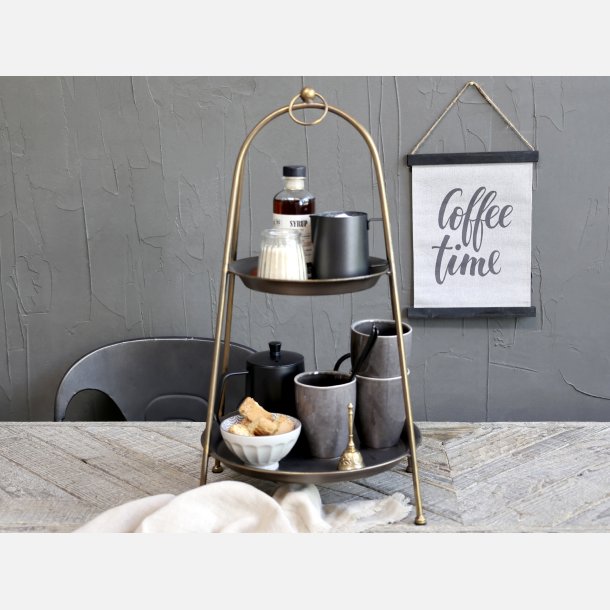  Etagere m. 2 fade