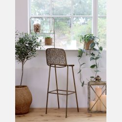 Etagere m. 2 fil de fer kurve