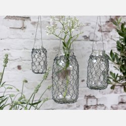  Fil de fer Vase til ophng