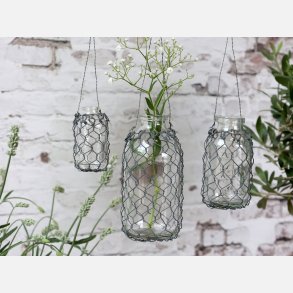  Fil de fer Vase til ophng