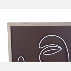 Billede ansigt, chokoladebrun