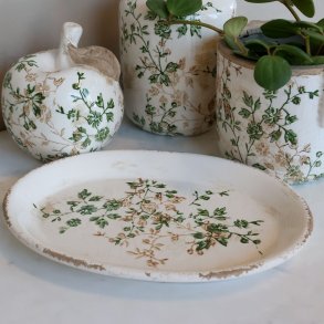 Chic Antique, Grasse Fad m. grenmotiv