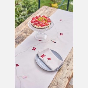 Bordl�ber m/broderi flag