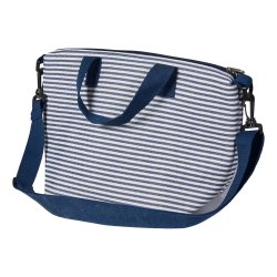 K�letasker, bl�/hvid lille