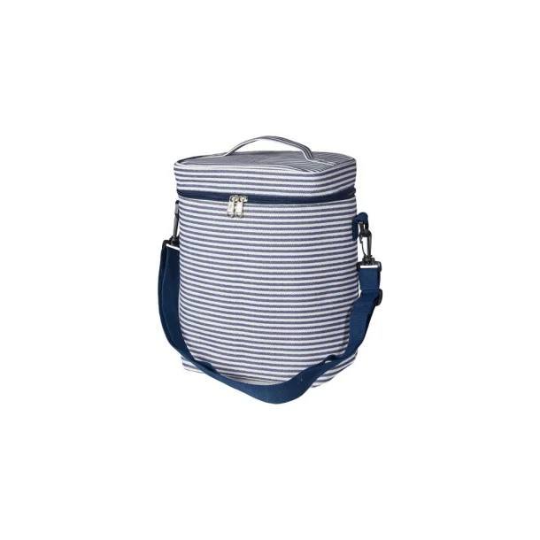 K�letaske bl�/hvid, stor