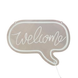 Dyberg Larsen LED-skilt "Welcome"